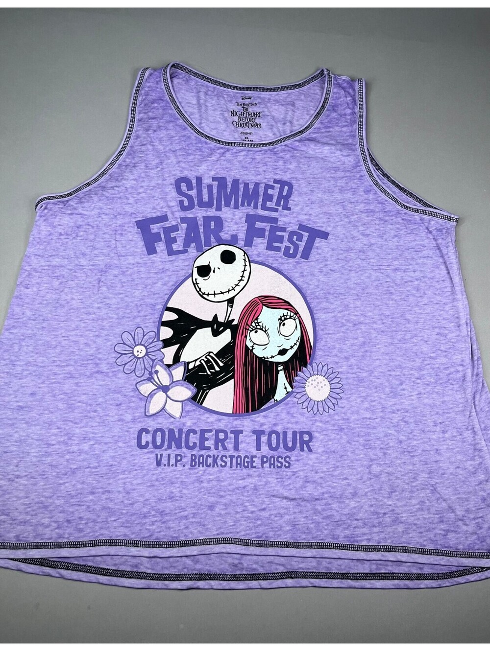 The Nightmare Before Christmas Summer Fear Fest Tank Top XL